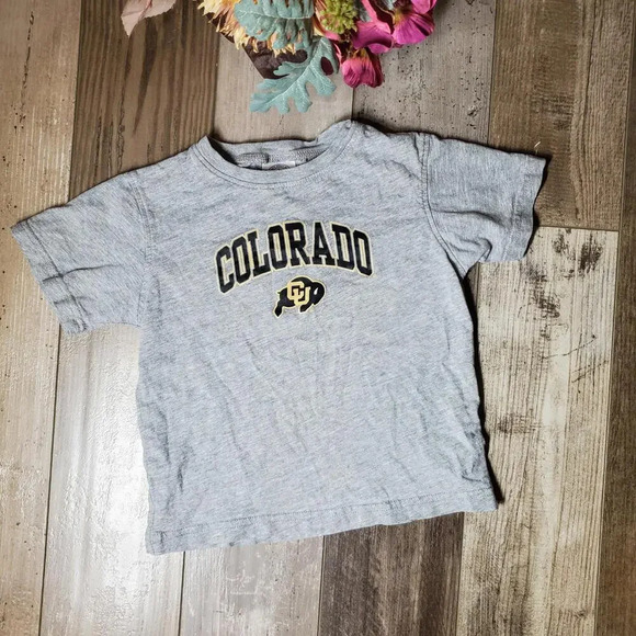Rivalry Threads 3T Toddler Boy CU Buffaloes Gray Graphic T-Shirt EUC - Picture 1 of 10